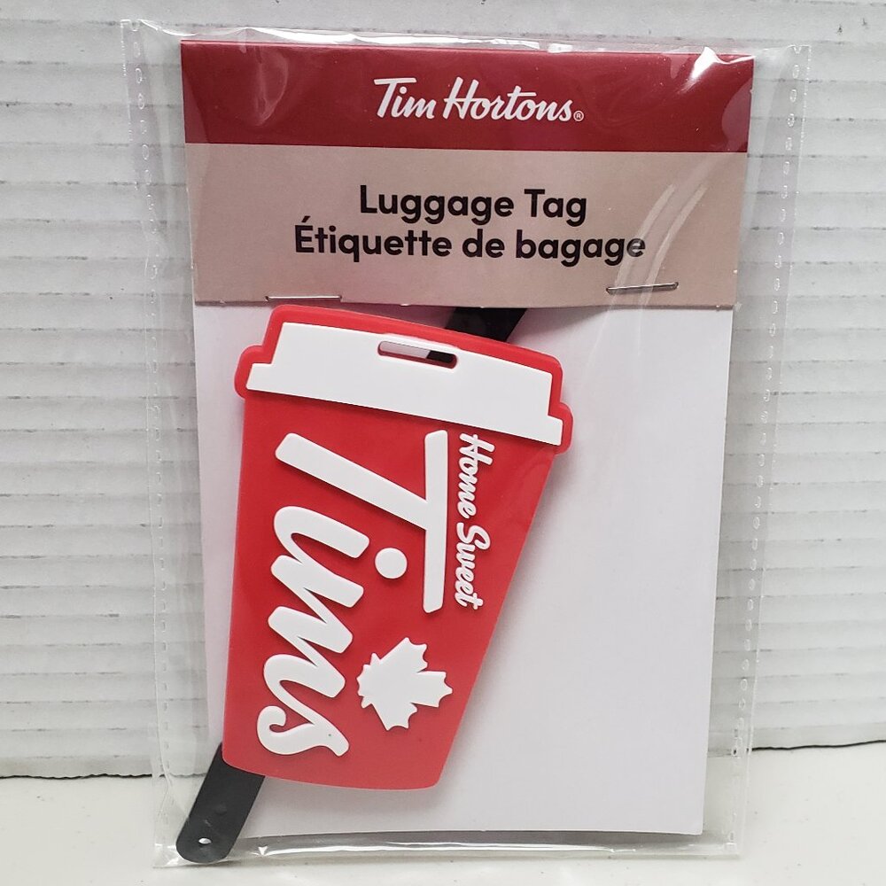 Tim Hortons Luggage Tag